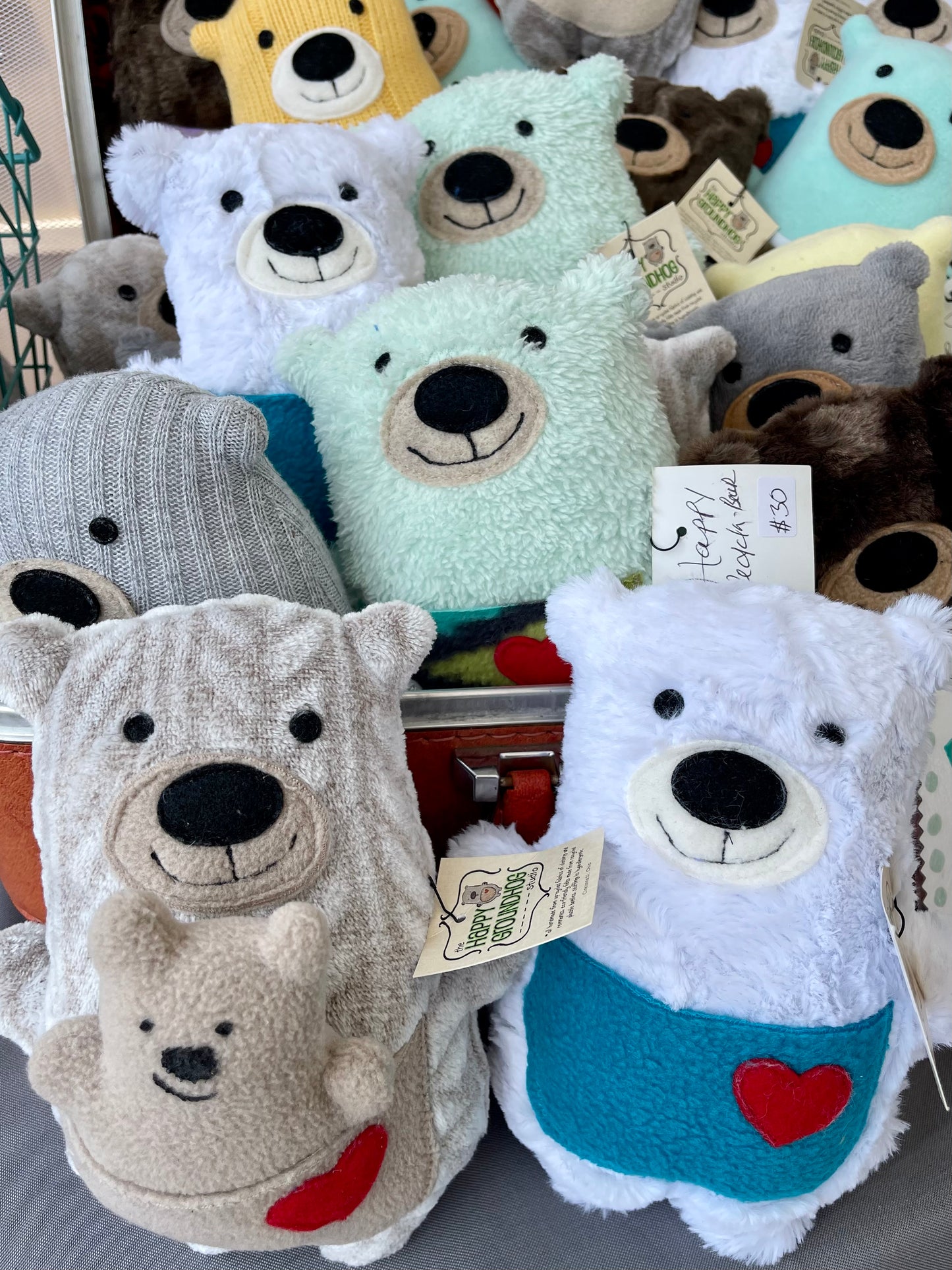 Ecofriendly Happy Bear Stuffed Animal