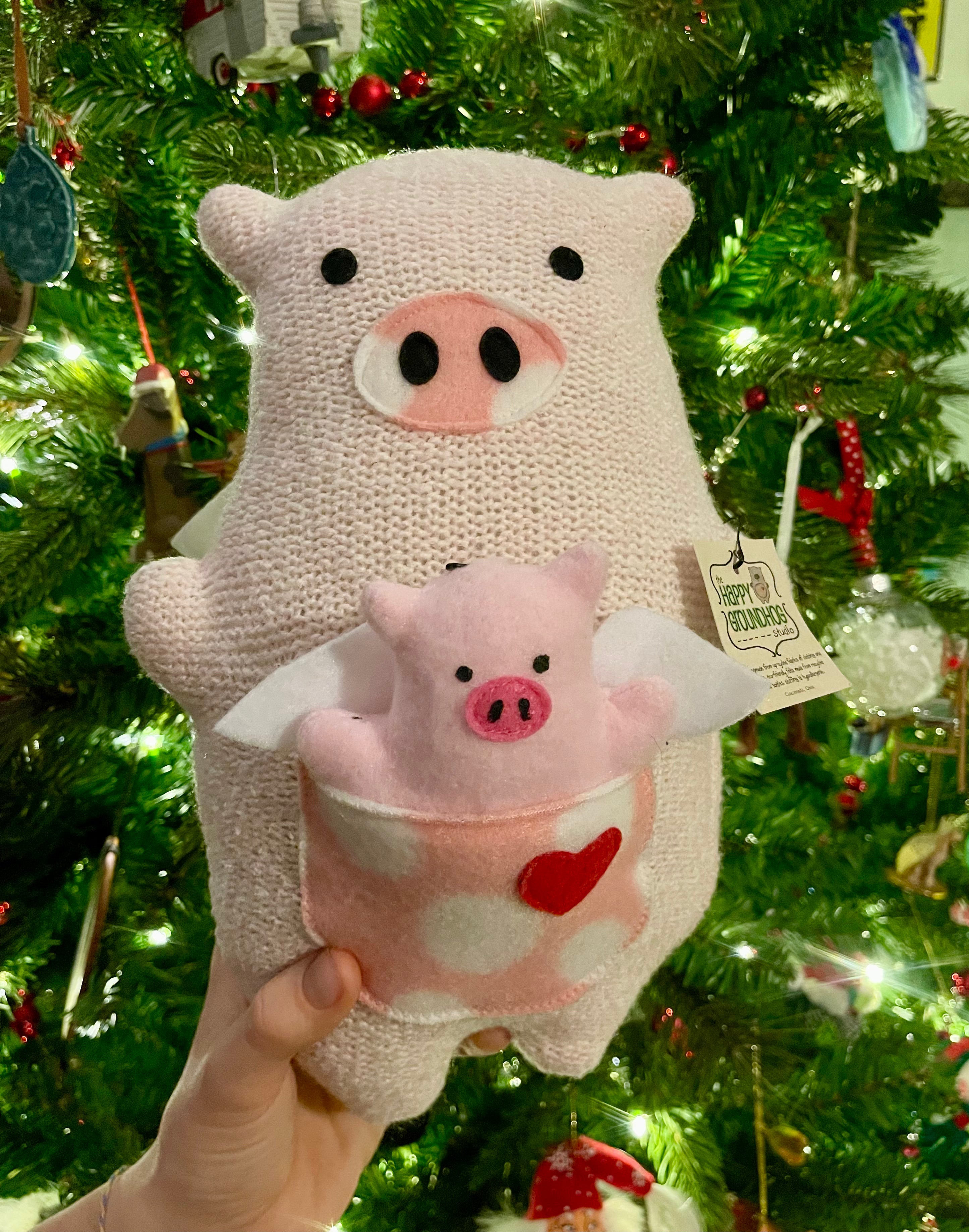 Flying pig top stuffed animal