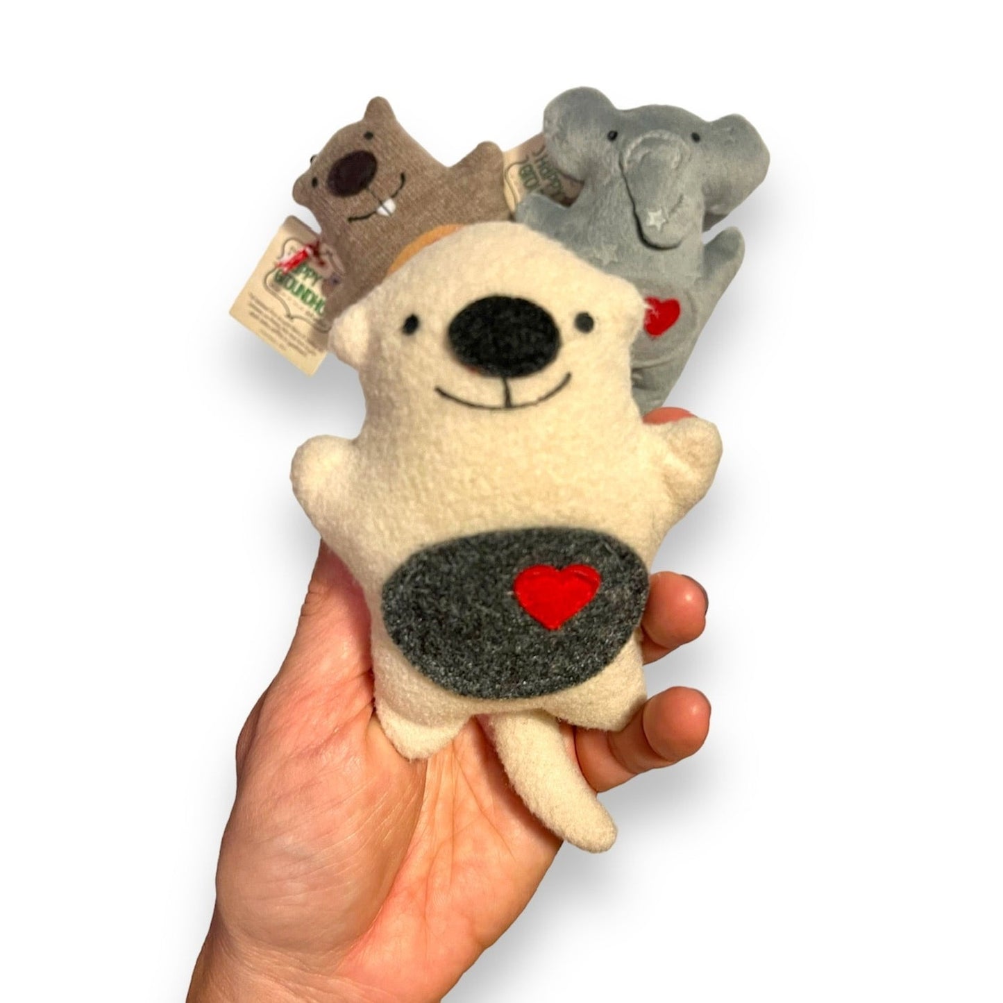 sea otter ornament being held