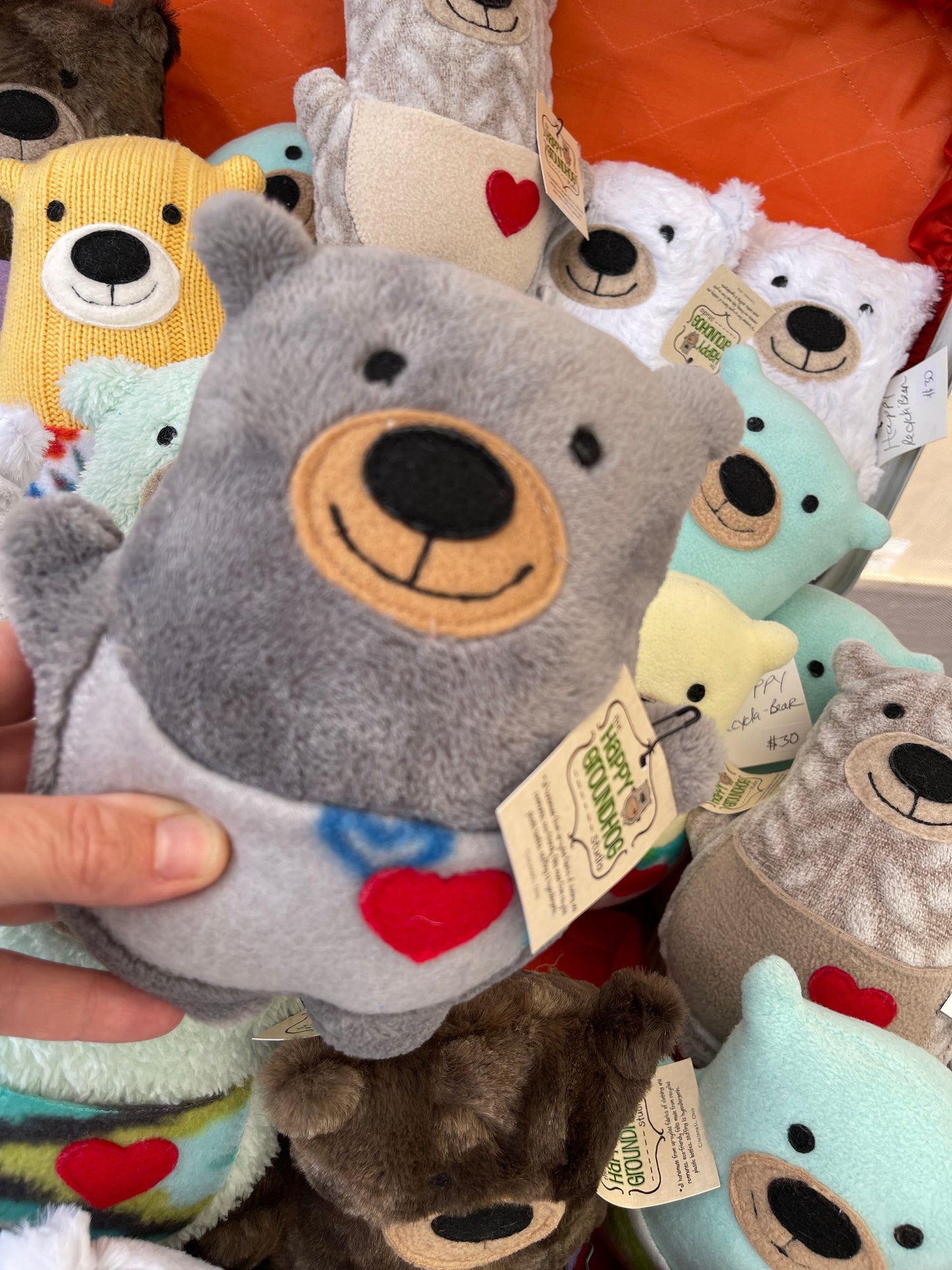 Ecofriendly Happy Bear Stuffed Animal
