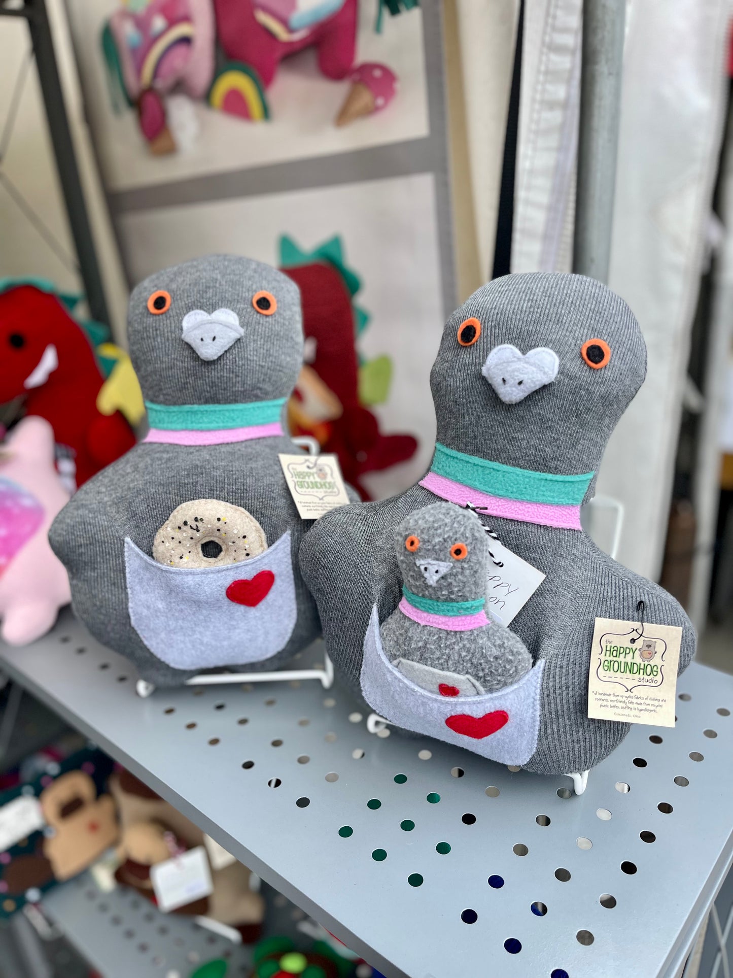 Pigeon stuffed animal