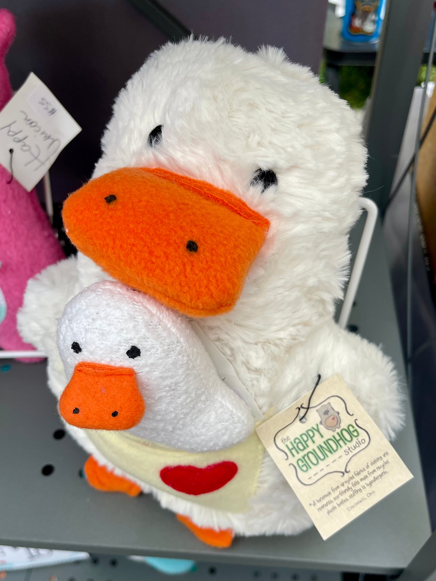 Duck stuffed animal