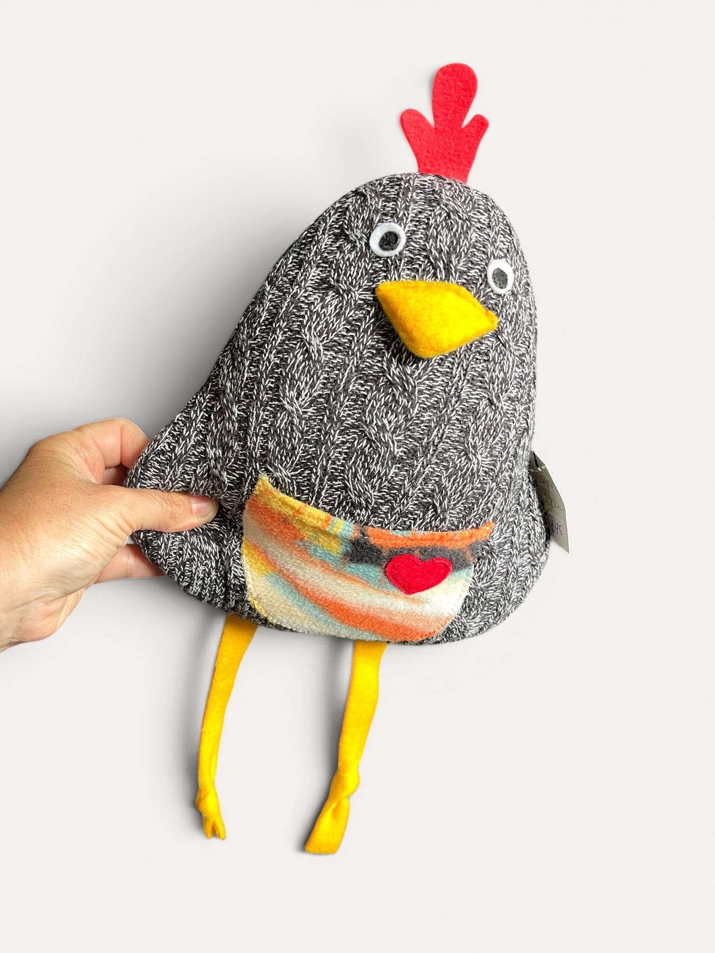 Chicken stuffed animal plush eco friendly