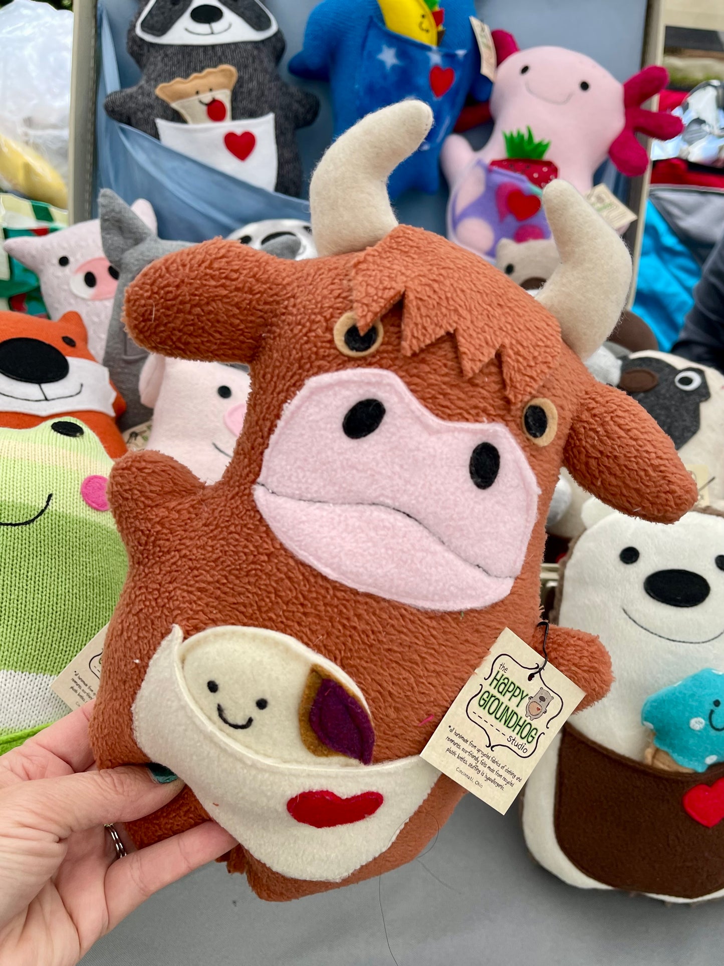 Highland Cow Stuffed Animal