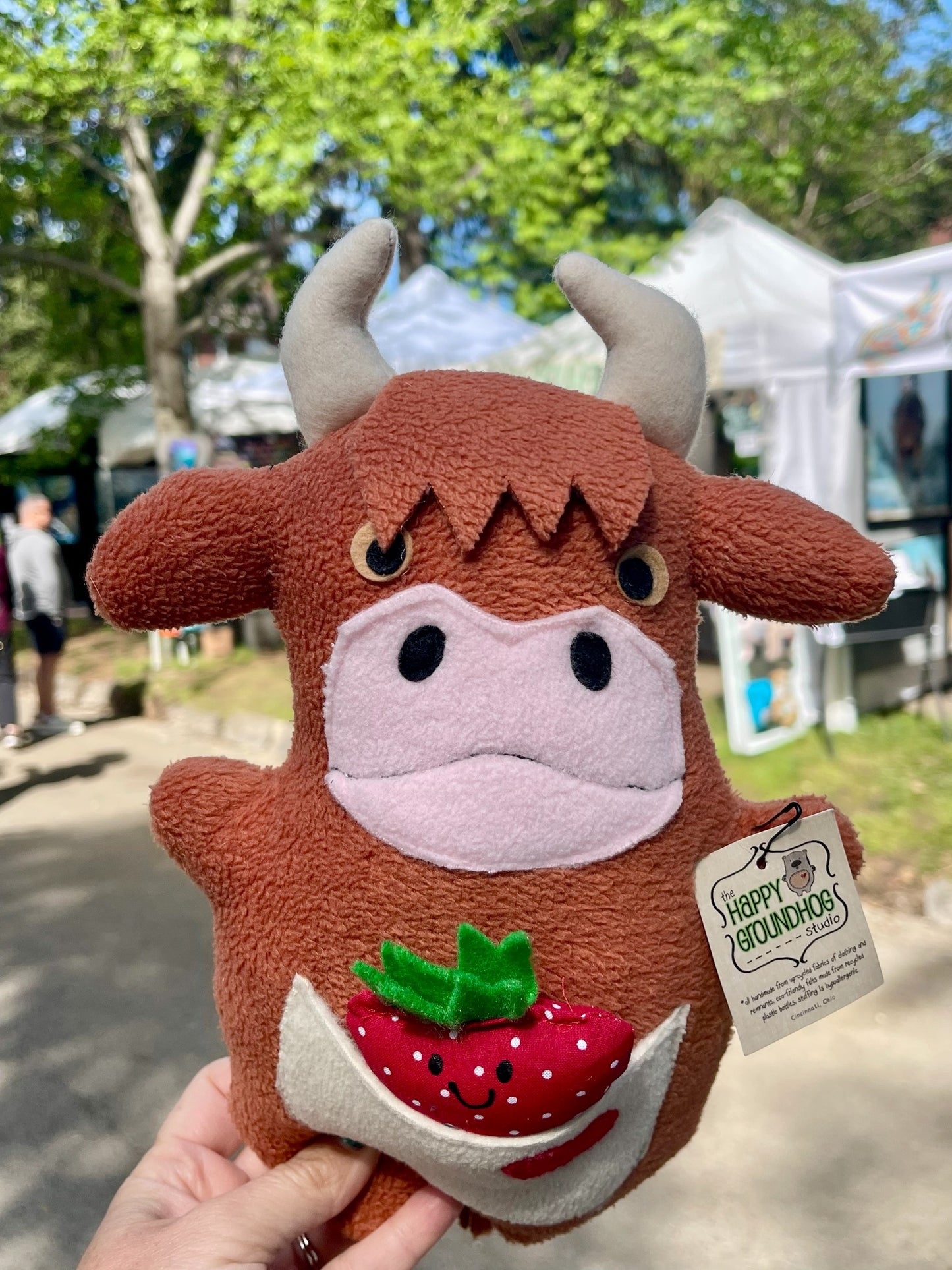 Highland Cow Stuffed Animal