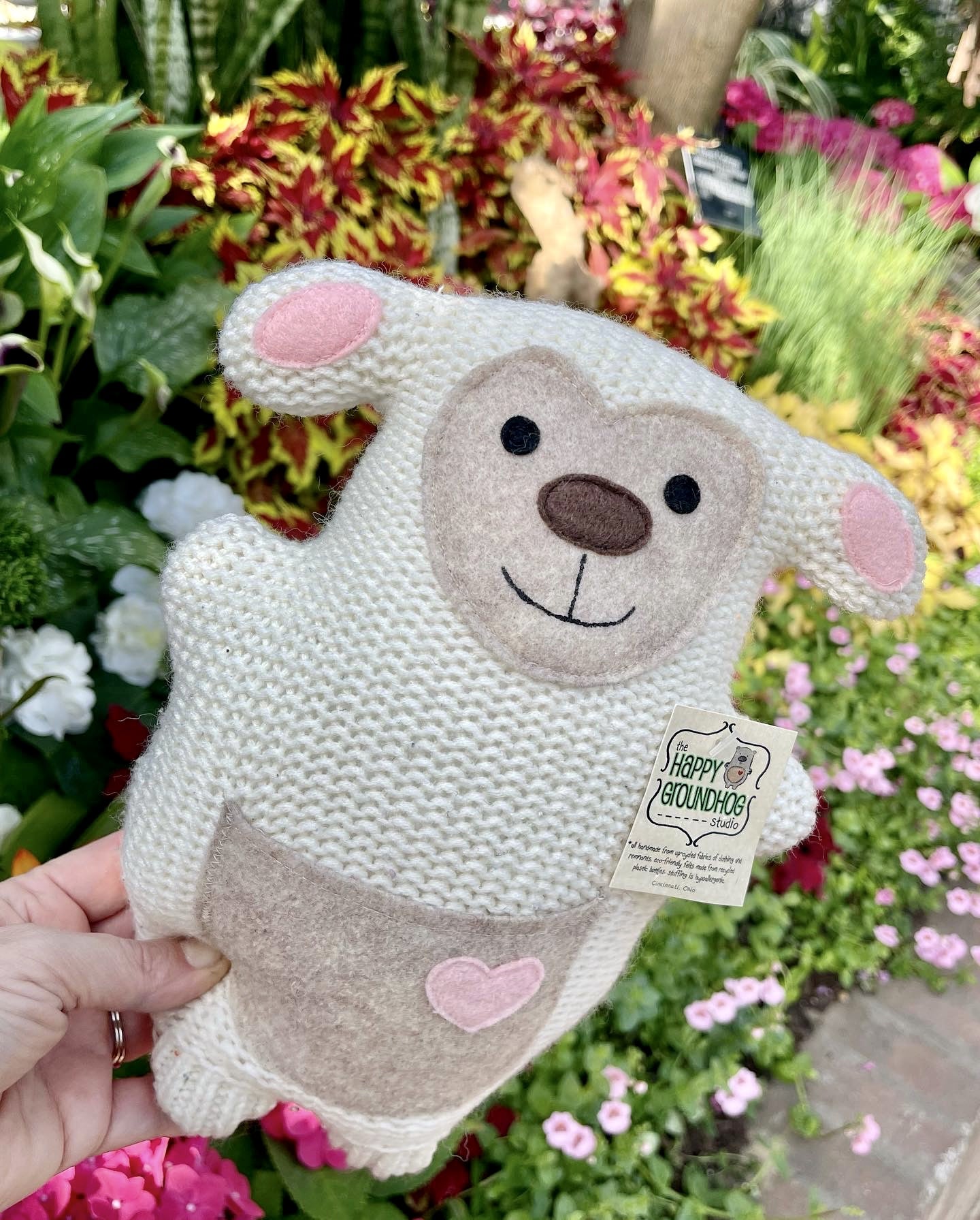 Happy Sheep Lamb Stuffed Animal