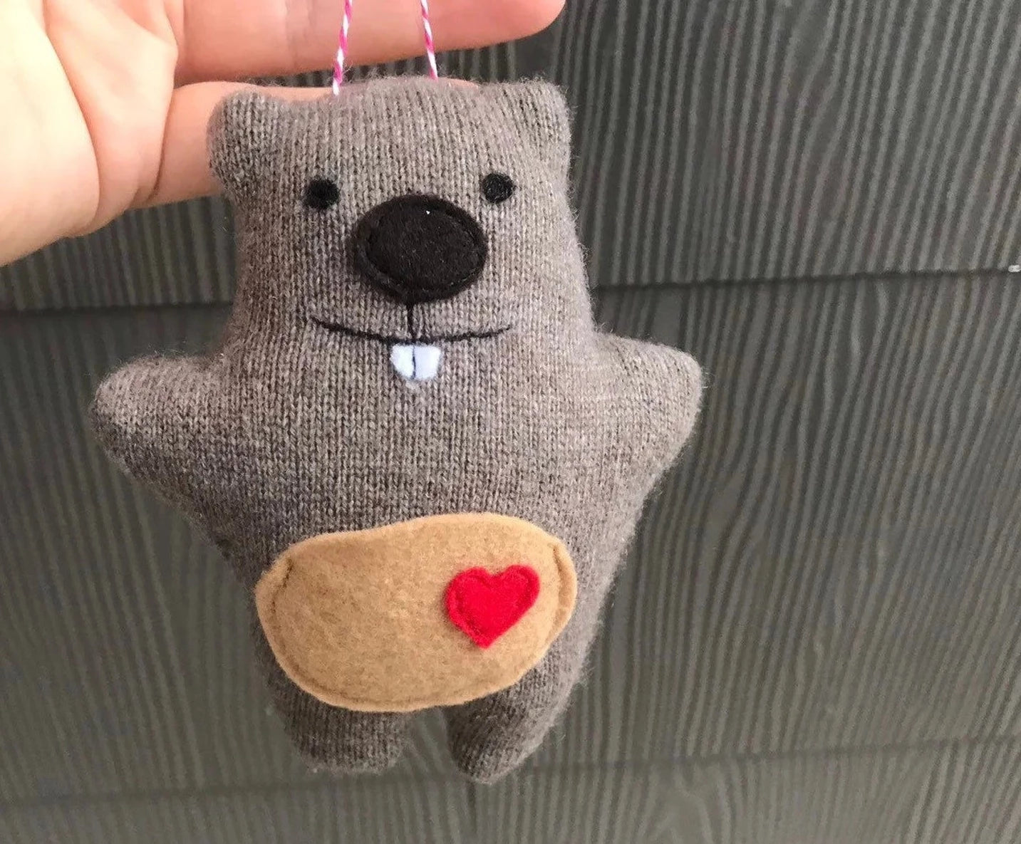 Groundhog ornament