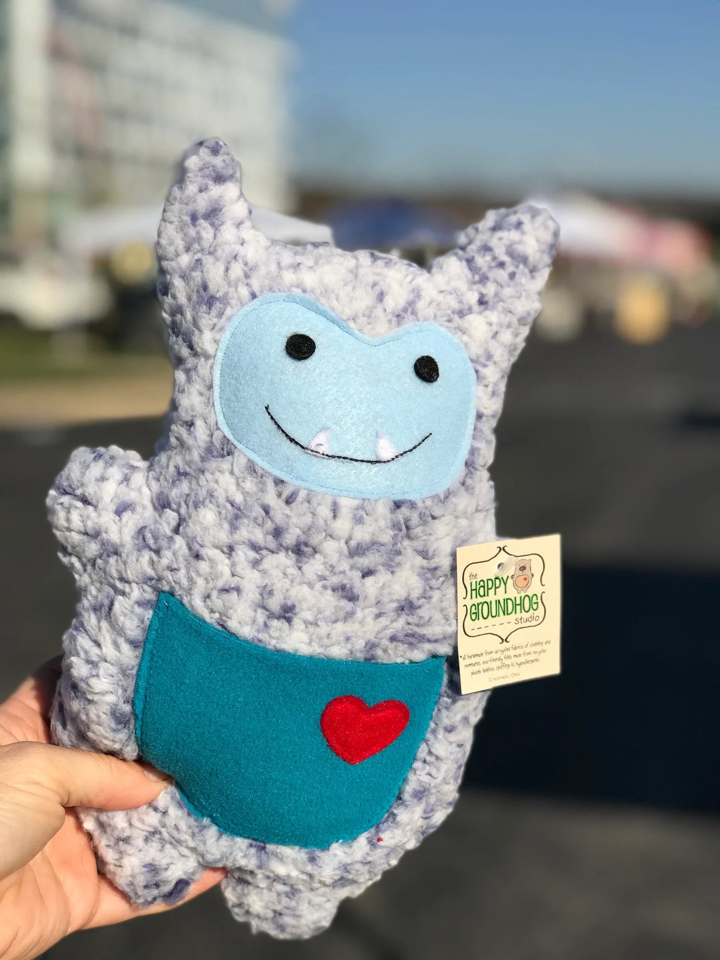 Happy Yeti Stuffed Animal