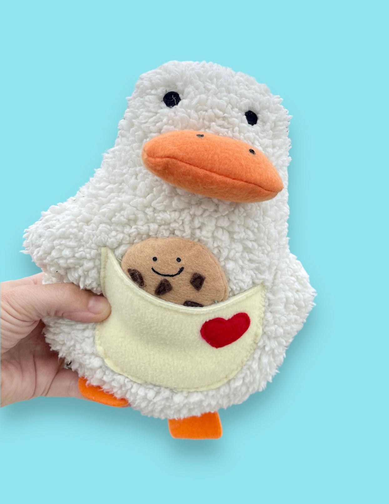 Duck stuffed animal – The Happy Groundhog Studio