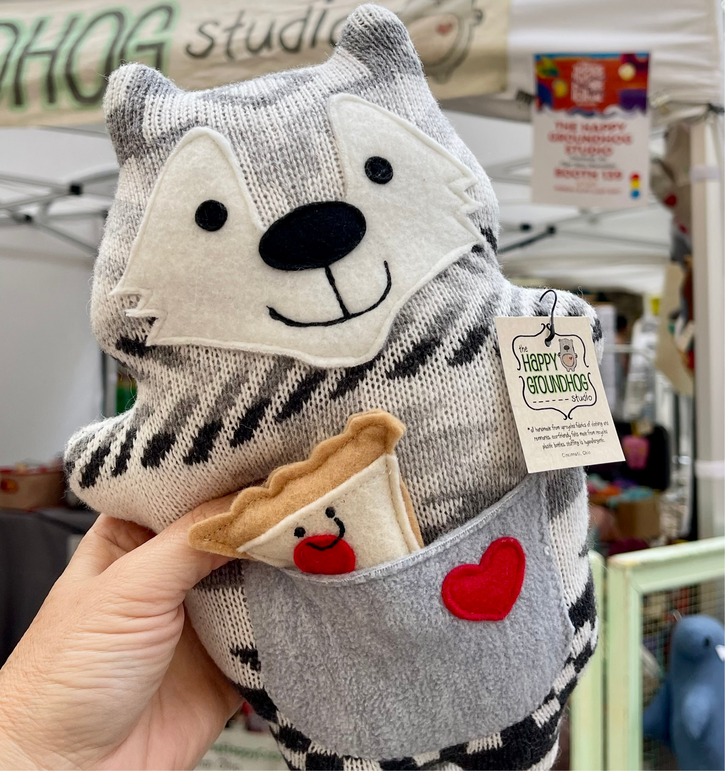 Wolf stuffed animal