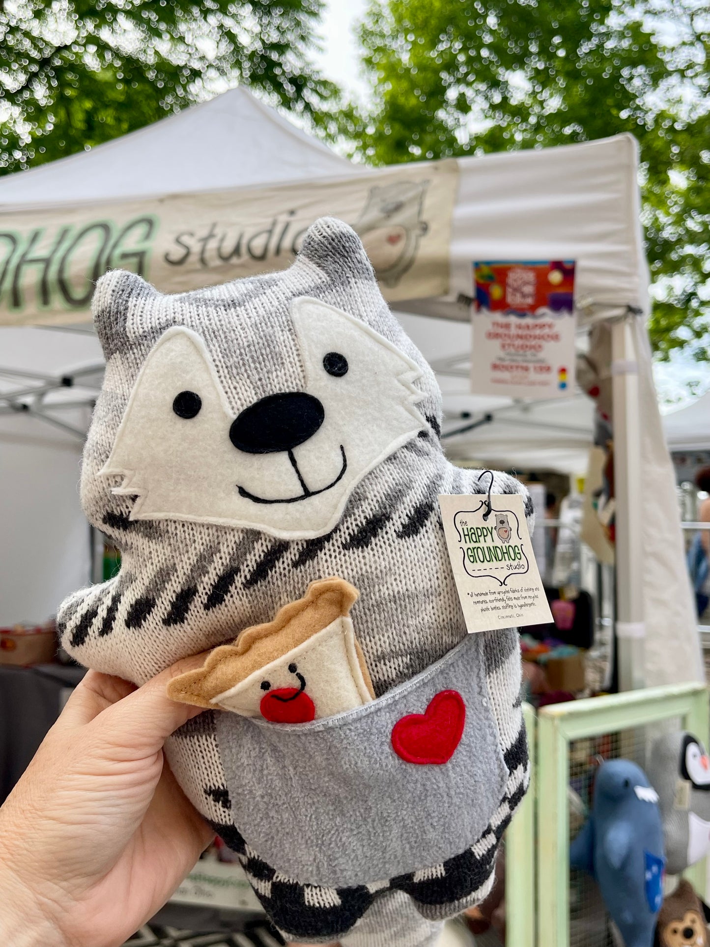 Wolf stuffed animal