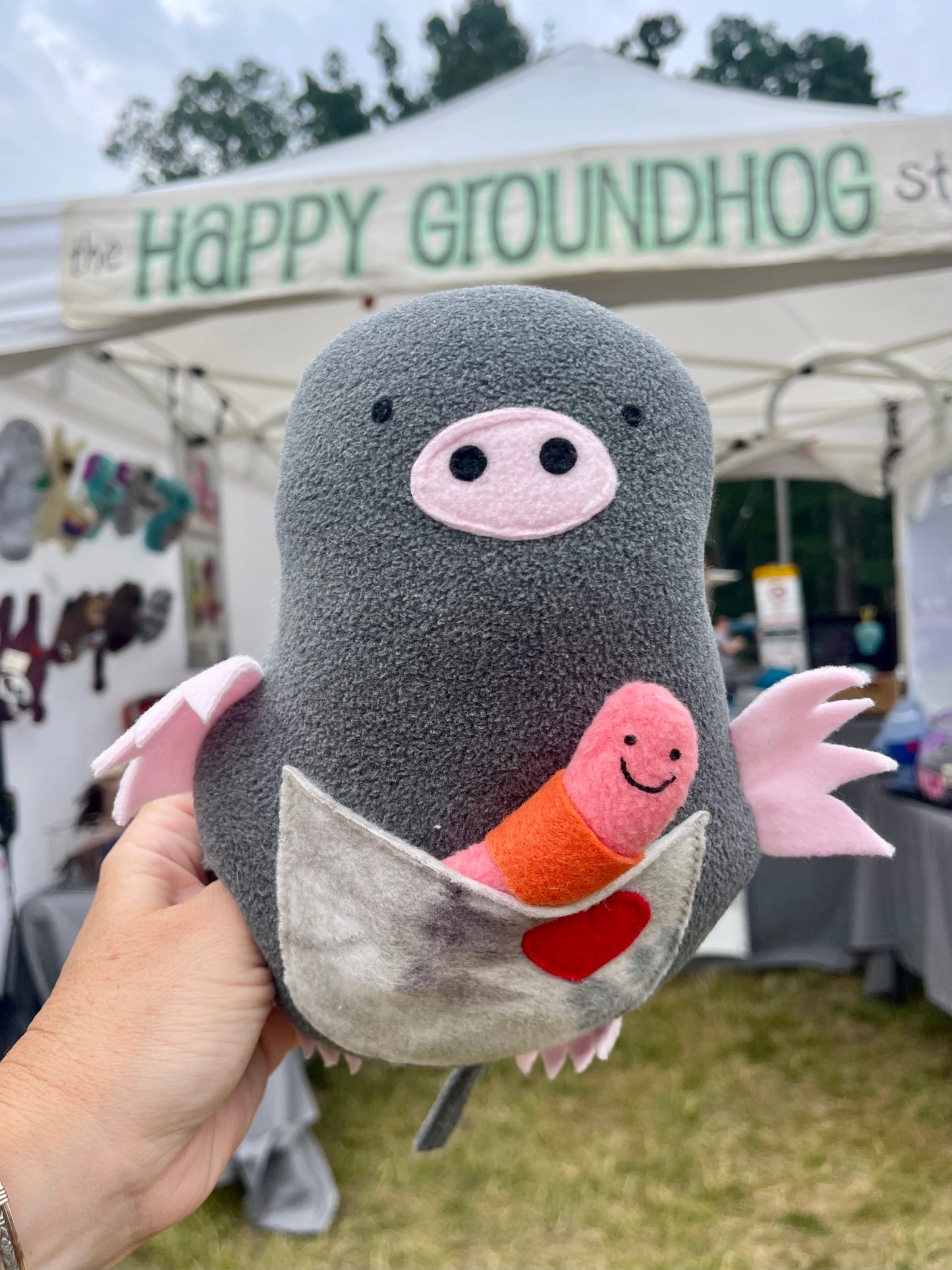 Mole stuffed animal
