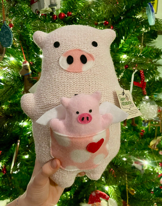 Flying Pig Stuffed Plush