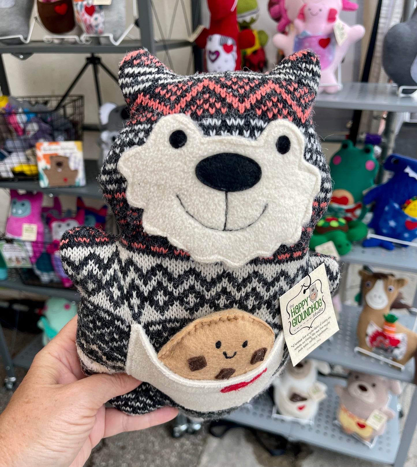 Wolf stuffed animal