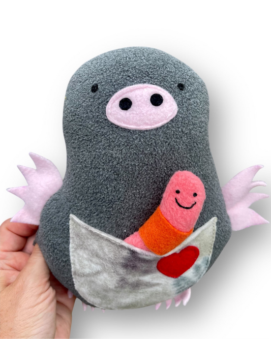 Mole stuffed animal