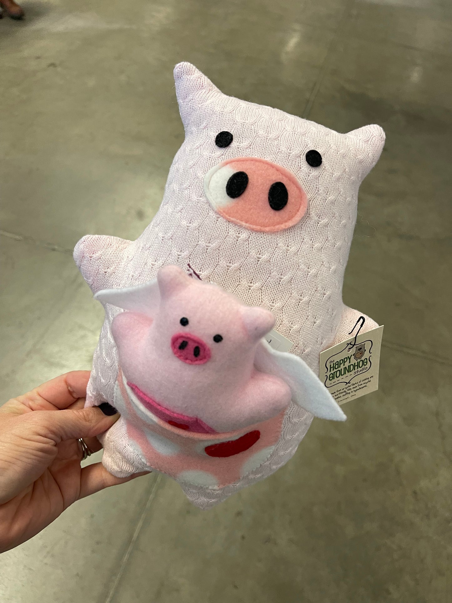 Flying Pig Stuffed Plush