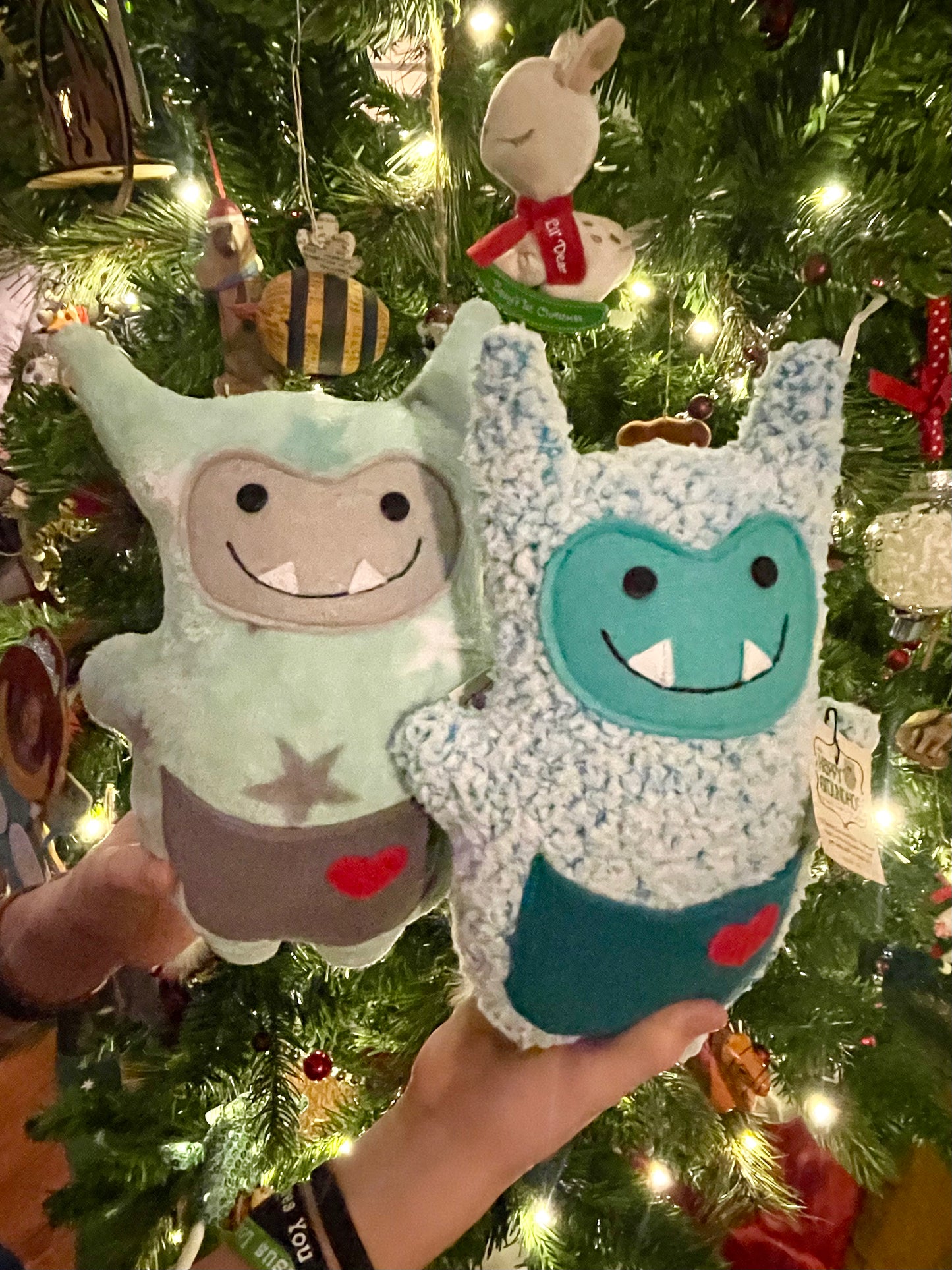 Happy Yeti Stuffed Animal