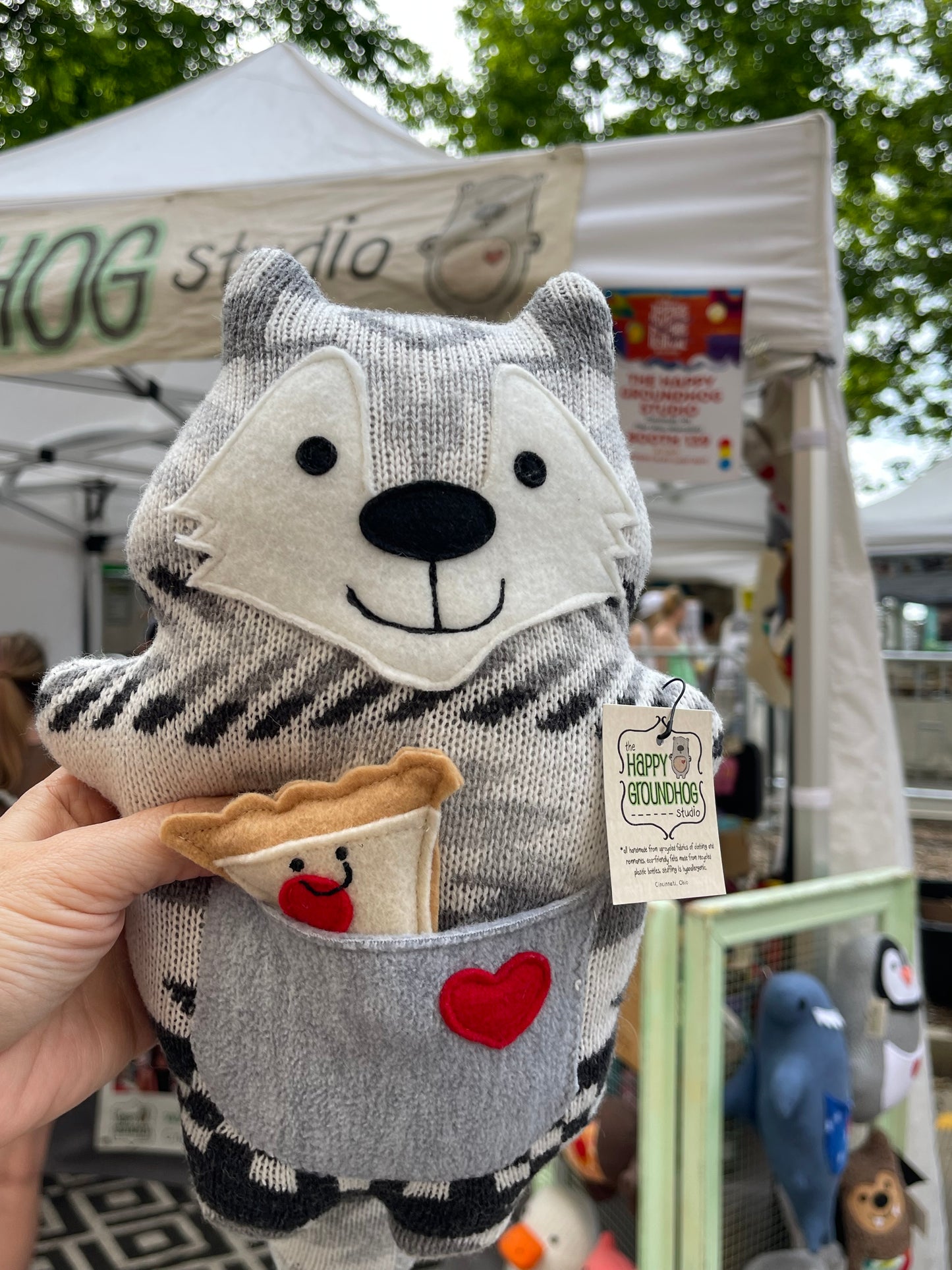 Wolf stuffed animal
