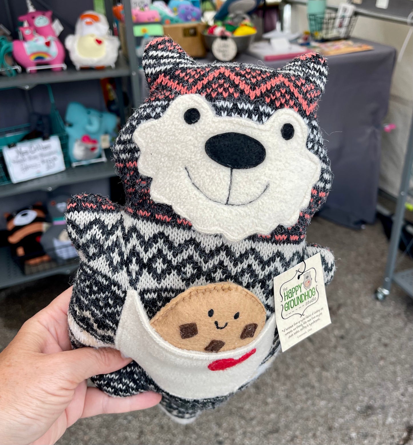 Wolf stuffed animal