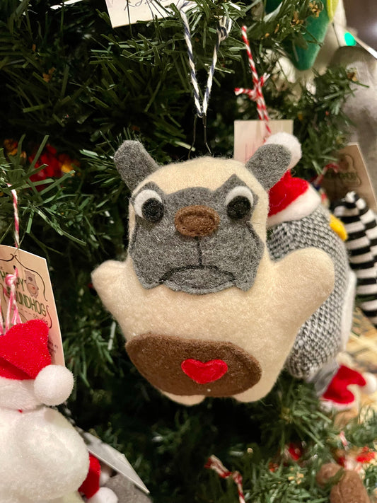 Pug Ornament
