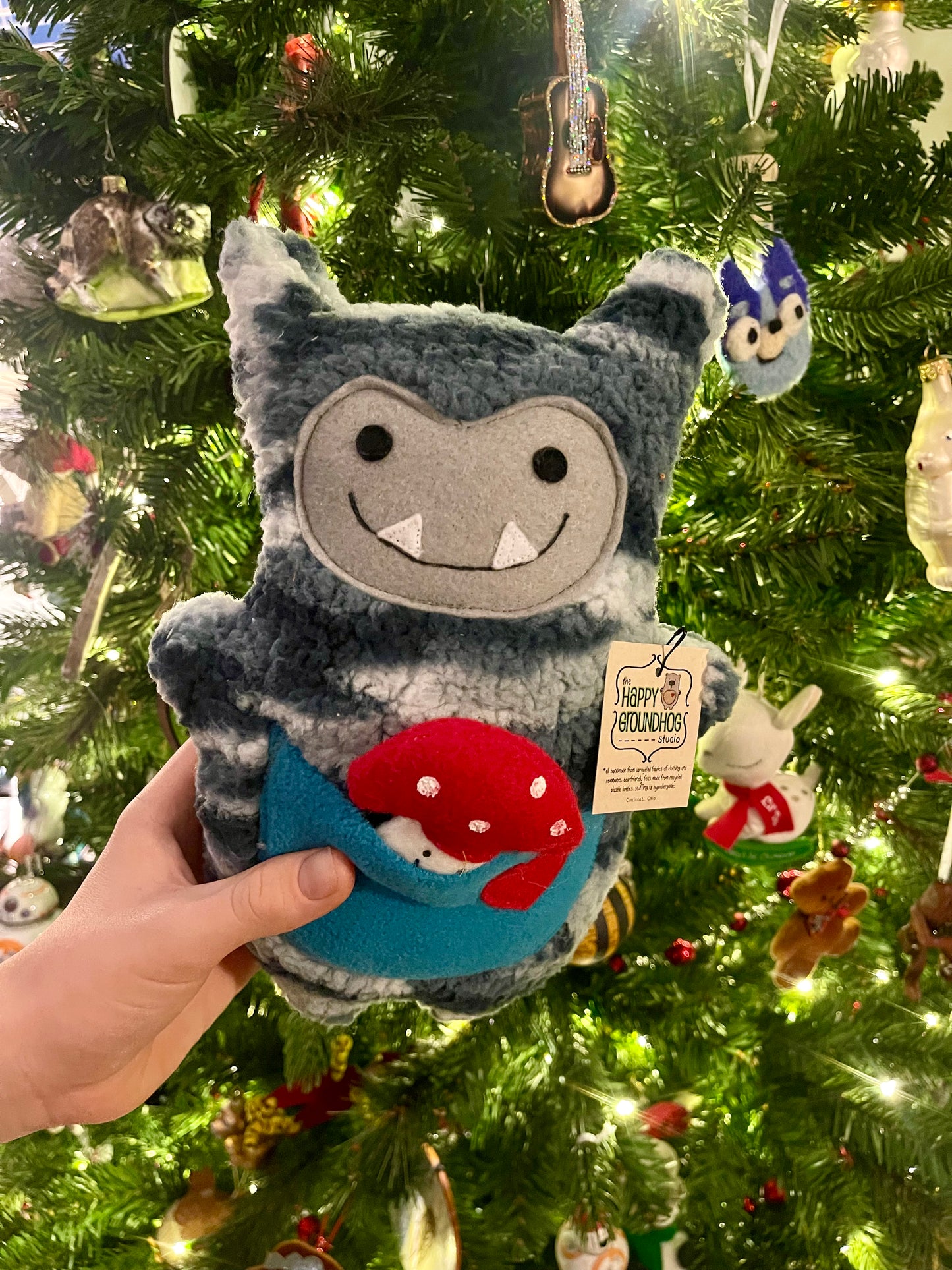 Happy Yeti Stuffed Animal