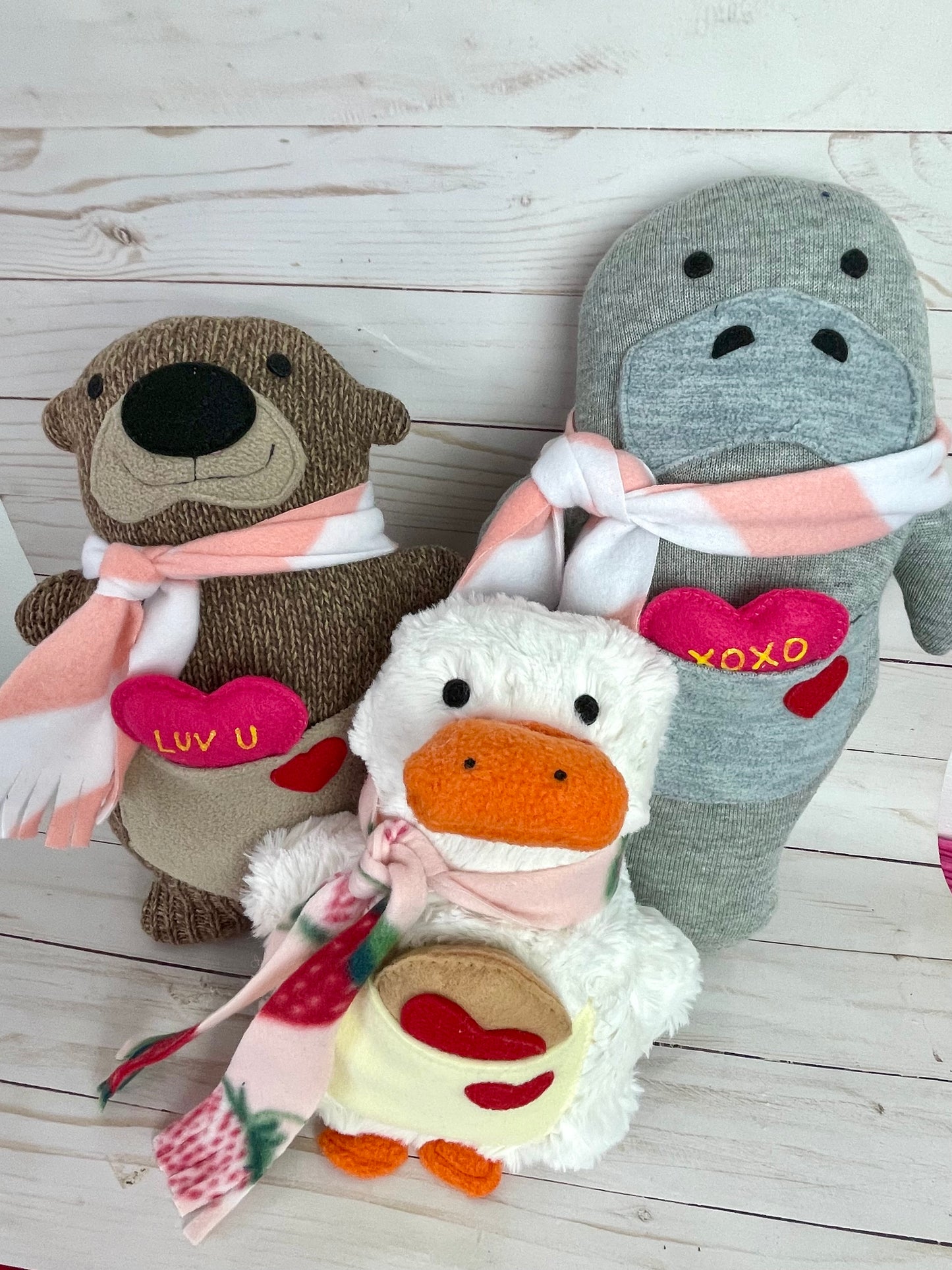 Valentines River Otter plushie