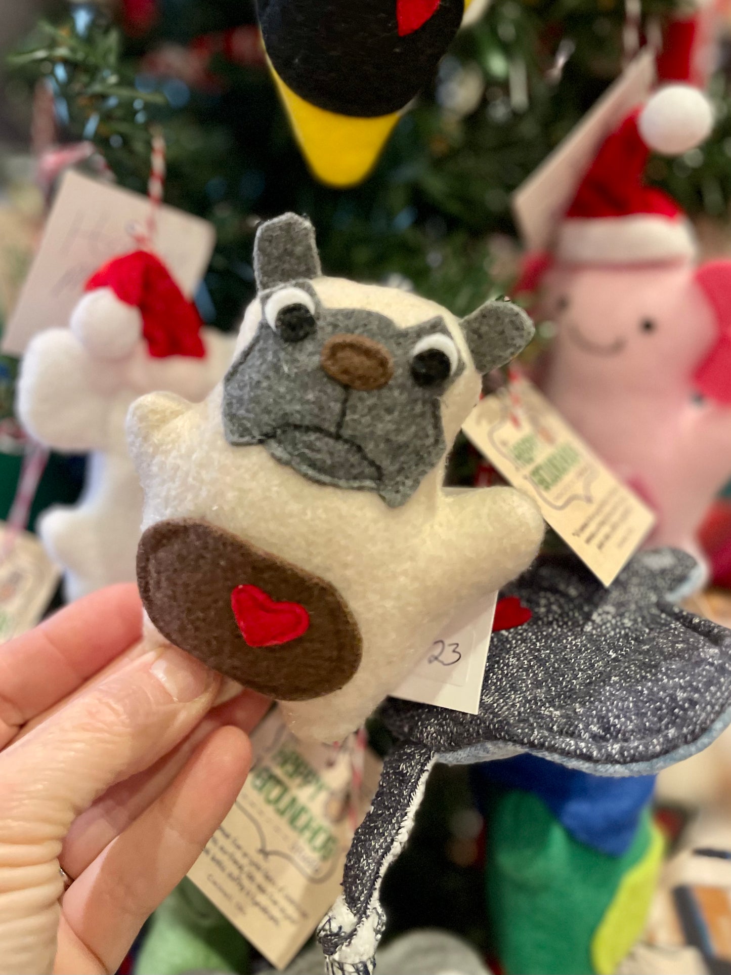 Pug Ornament