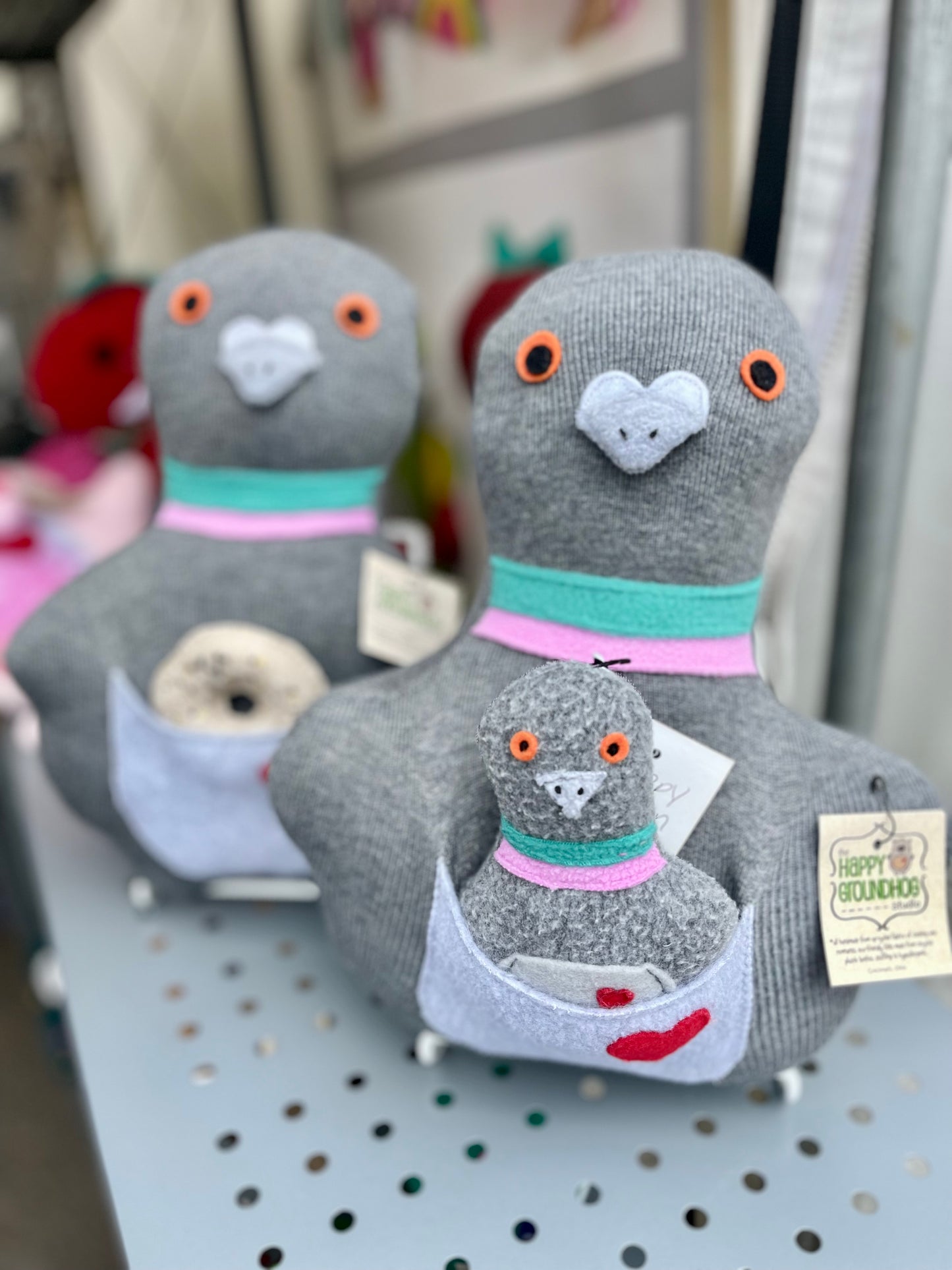 Pigeon stuffed animal