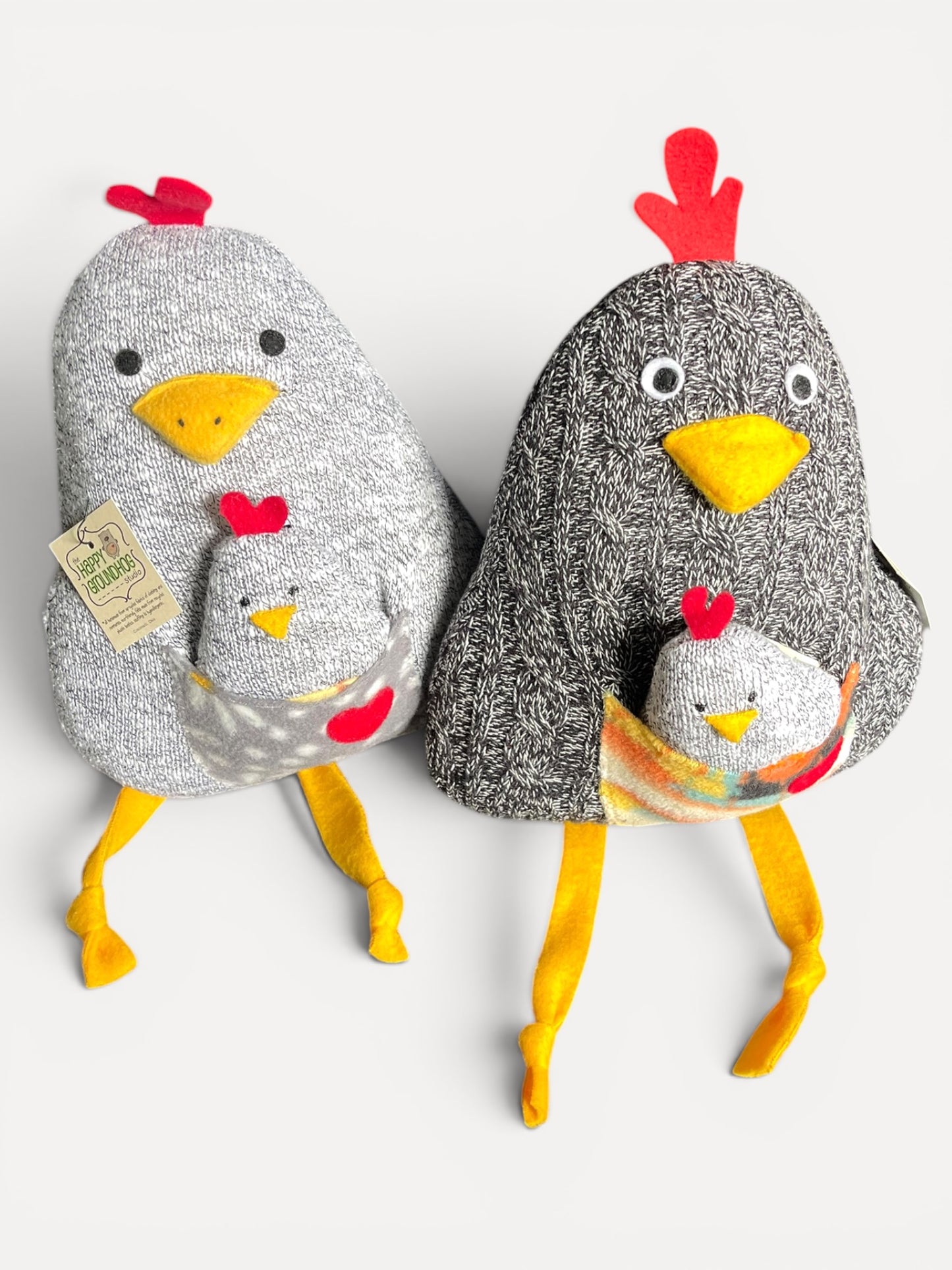 Chicken stuffed animal plush eco friendly