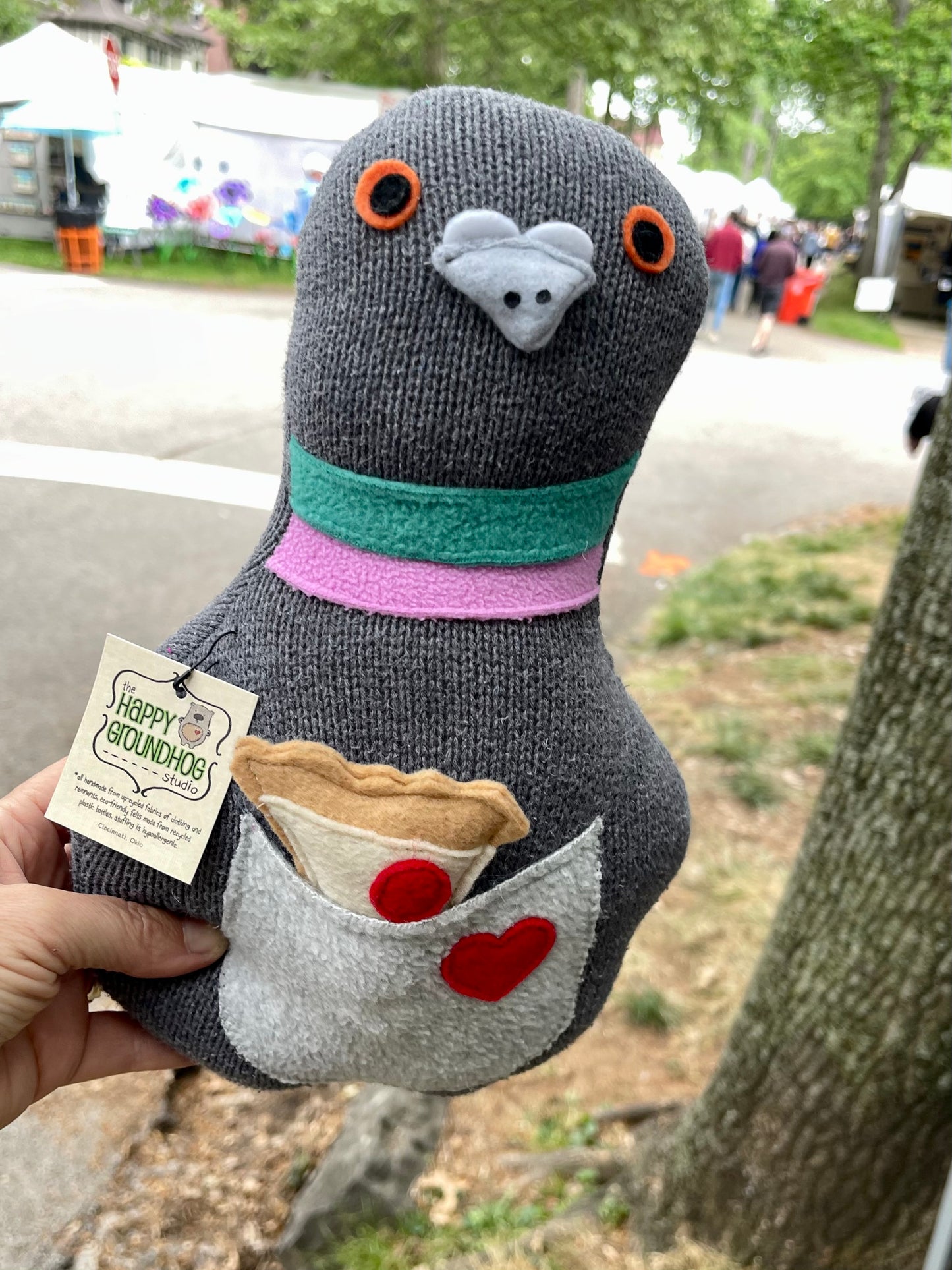 Pigeon stuffed animal