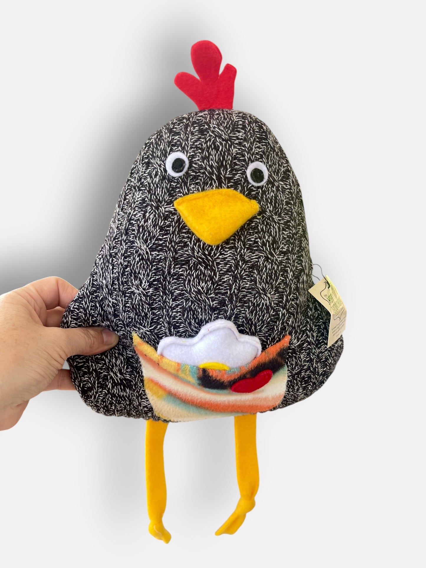 Chicken stuffed animal plush eco friendly