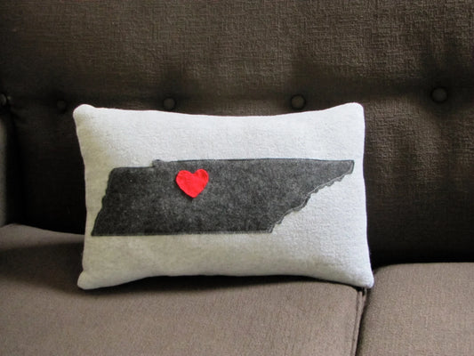 State of Tennessee Pillow