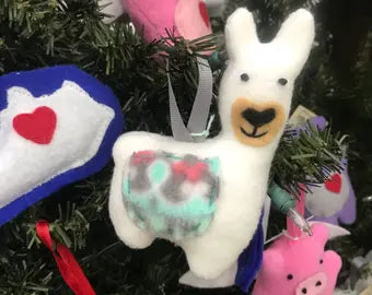 Llama Ornament