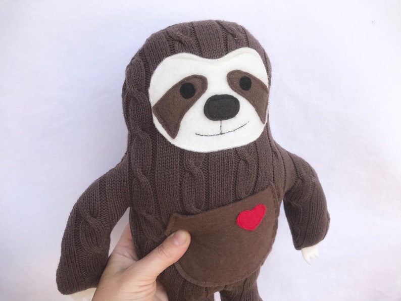 Happy Sloth Stuffed Animal