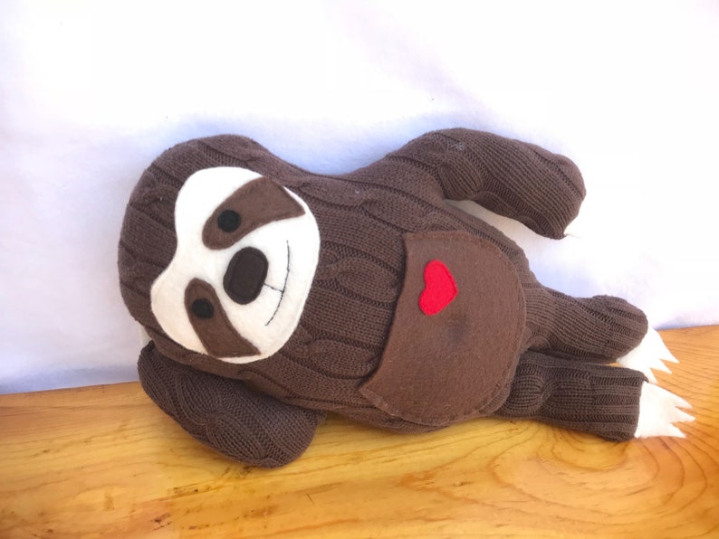 Happy Sloth Stuffed Animal