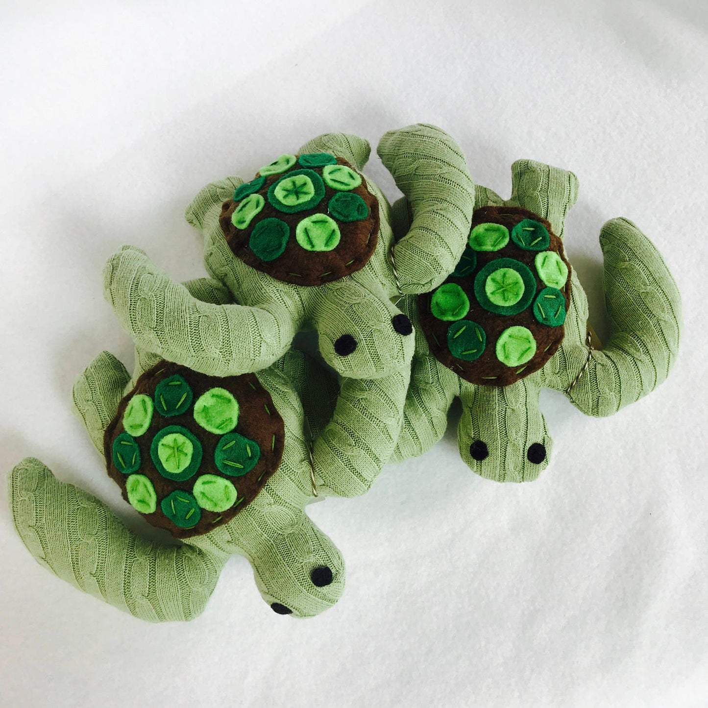 Ecofriendly Baby Sea Turtle stuffed animal plush