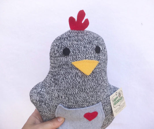 Chicken stuffed animal plush eco friendly