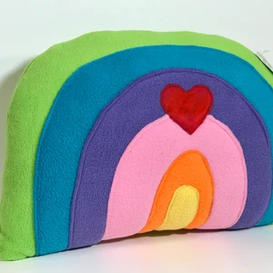 Rainbow Pillow Handmade